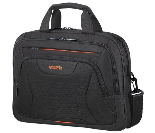 AMERICAN TOURISTER Torba na laptopa AT WORK 15.6 czarno-pomarańczowa 33G-39-005 - 738191 - zdjęcie 2